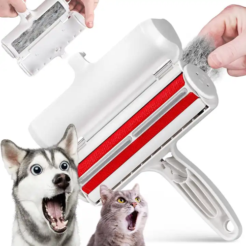 Self-Cleaning Pet Hair Remover Roller