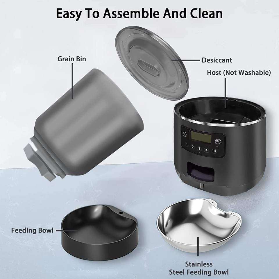 Smart WiFi Automatic Pet Feeder with App Control